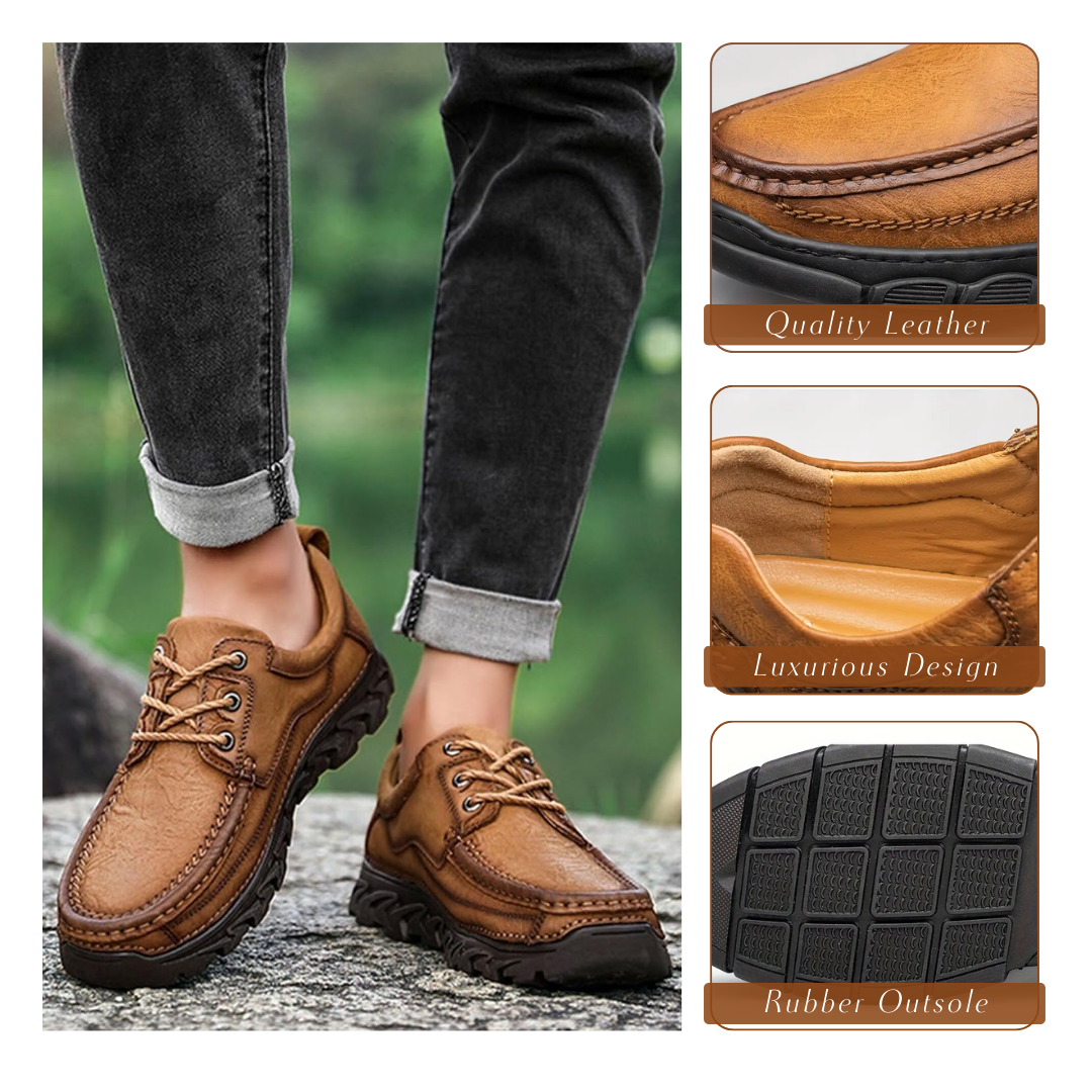 Herren Schnürschuhe Business Anzugschuhe Rutschfeste Sohle 6