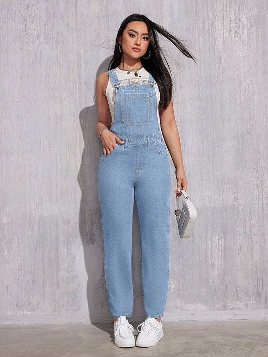 Effen damesoverall Regular Fit - Evelien