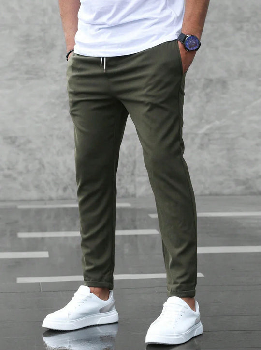 Elastische Broek Heren | Verzorgde Look & Comfortabele Tailleband