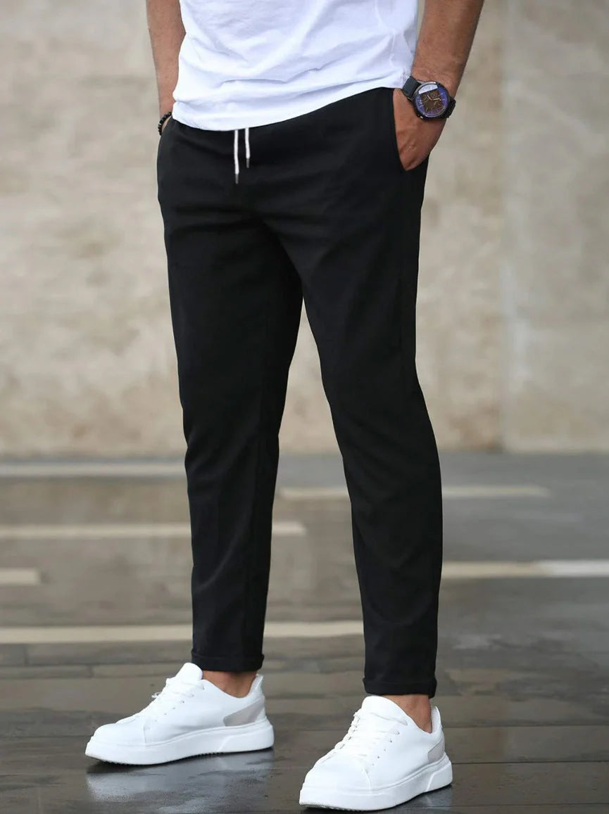 Elastische Broek Heren | Verzorgde Look & Comfortabele Tailleband