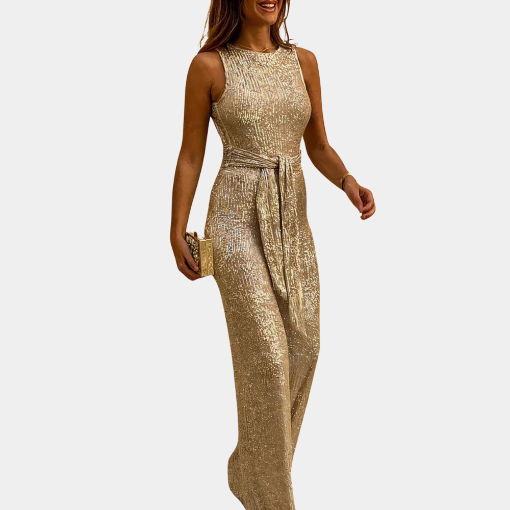 Eleganter Festlicher Glitzer-Jumpsuit Damen - Monica 10