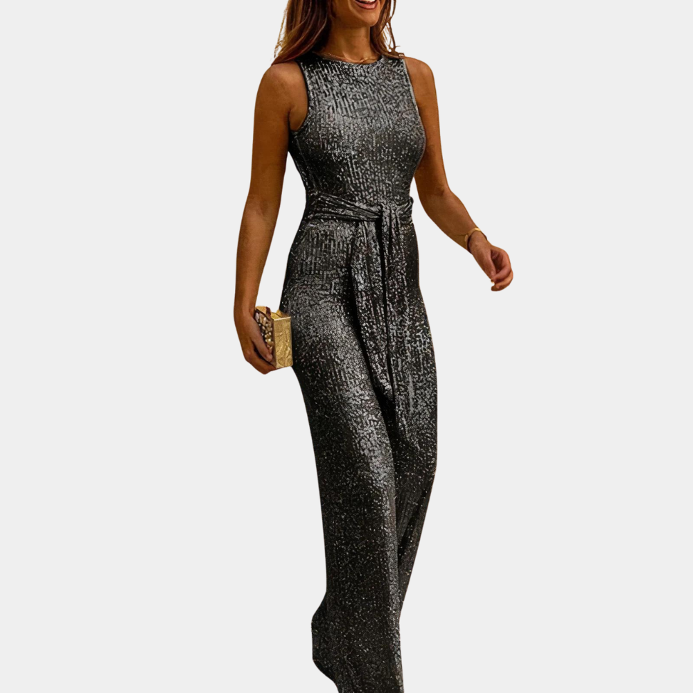 Eleganter Festlicher Glitzer-Jumpsuit Damen - Monica 2