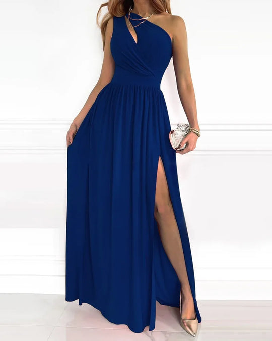 Elegantes One-Shoulder-Maxi-Galakleid Damen - Daphne 3