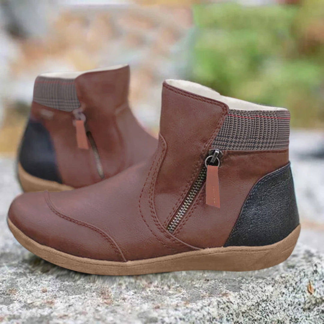 Enkellaarsjes Dames | Dameslaarzen | Waterdicht & Anti-slip Grip