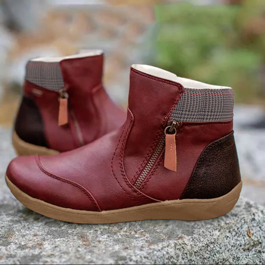 Enkellaarsjes Dames | Dameslaarzen | Waterdicht & Anti-slip Grip