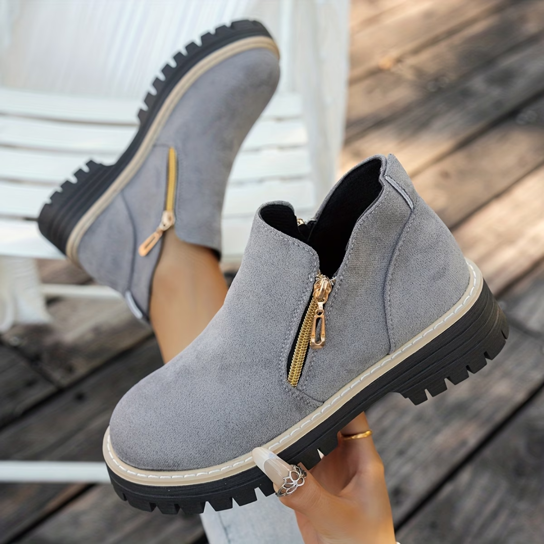 Enkellaarzen Dames | Anti-Slip Zool & Warme Voering