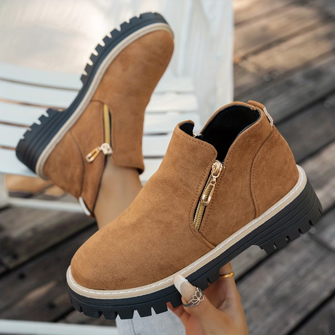 Enkellaarzen Dames | Anti-Slip Zool & Warme Voering