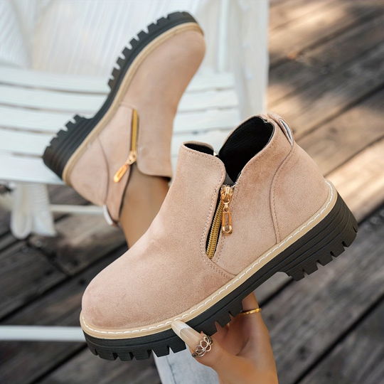 Enkellaarzen Dames | Anti-Slip Zool & Warme Voering