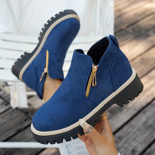 Enkellaarzen Dames | Anti-Slip Zool & Warme Voering