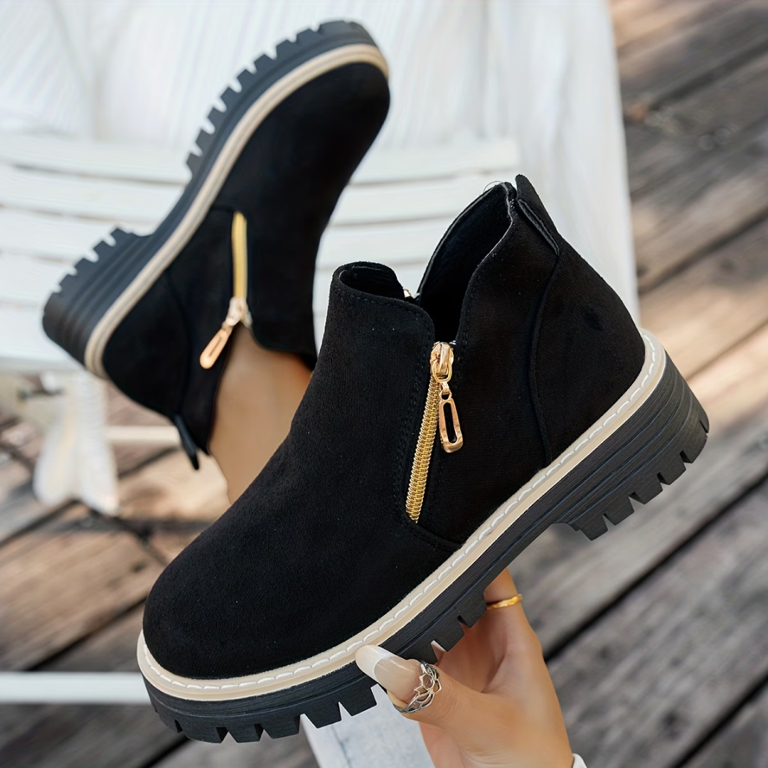 Enkellaarzen Dames | Anti-Slip Zool & Warme Voering