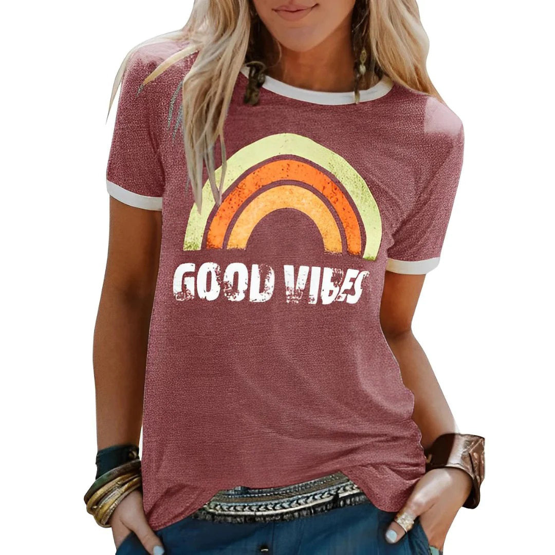 Entspanntes und Mühelos Schickes Freizeitshirt Damen - Orla