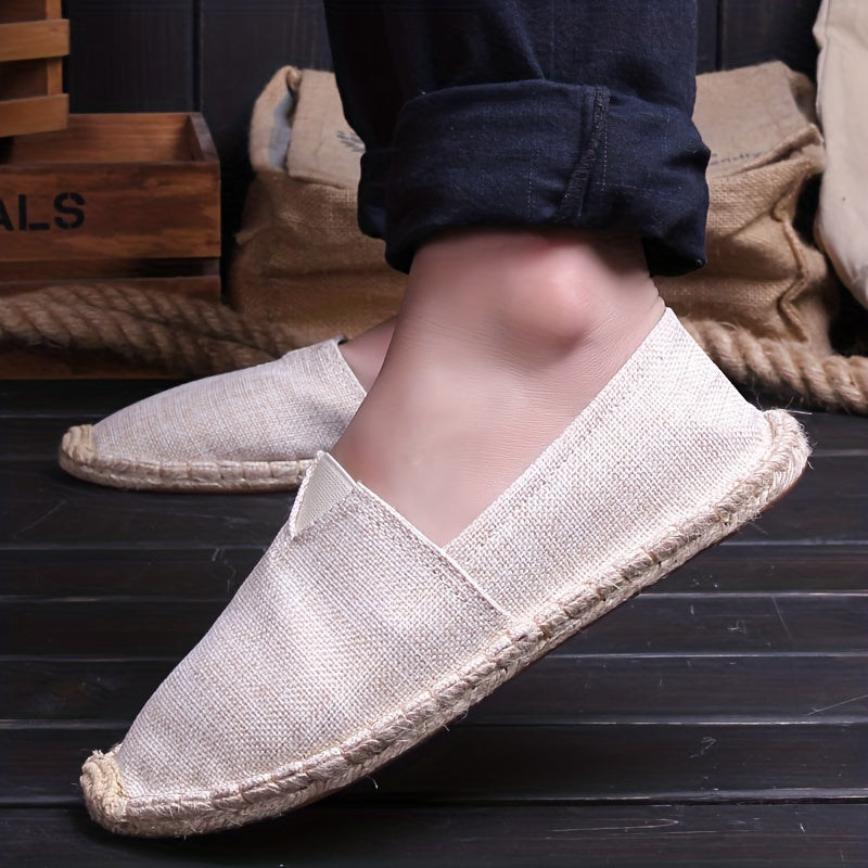 Espadrilles Heren | Lichtgewicht Slip-on & Ademend Zomercomfort