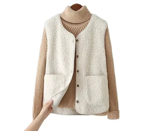Teddyweste Damen | Ärmellos & Warm