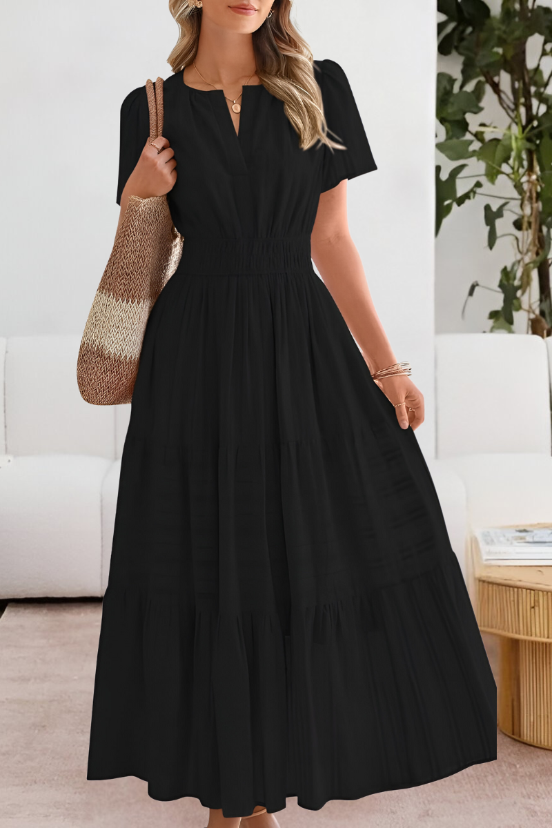 FREYA – ZONNIGE CHARME MAXI-JURK MET LAGEN 2