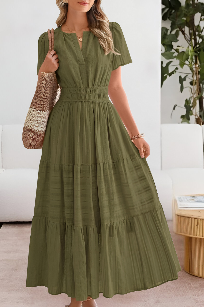 FREYA – ZONNIGE CHARME MAXI-JURK MET LAGEN 3