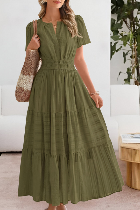 FREYA – ZONNIGE CHARME MAXI-JURK MET LAGEN 3