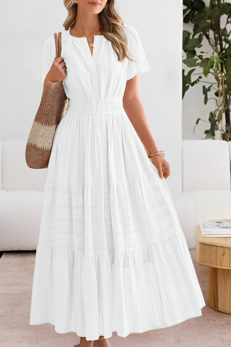 FREYA – ZONNIGE CHARME MAXI-JURK MET LAGEN 5