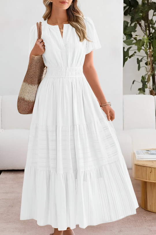 FREYA – ZONNIGE CHARME MAXI-JURK MET LAGEN 5