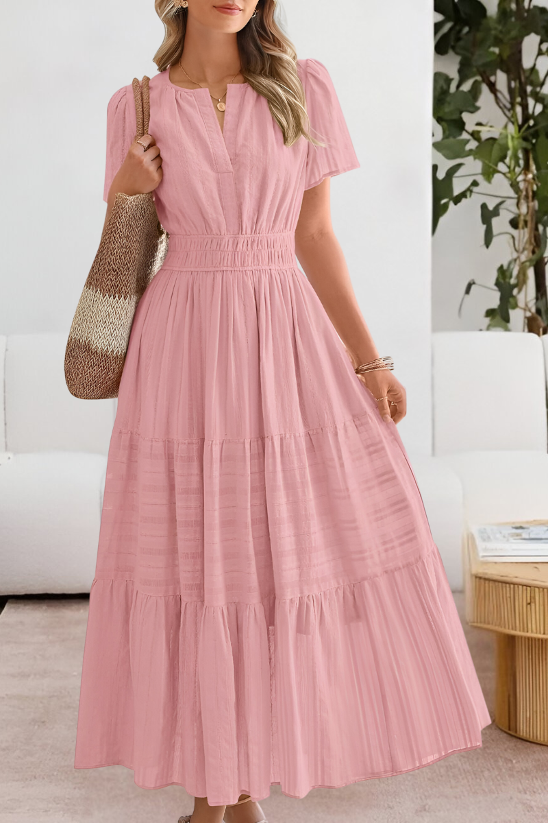 FREYA – ZONNIGE CHARME MAXI-JURK MET LAGEN 6