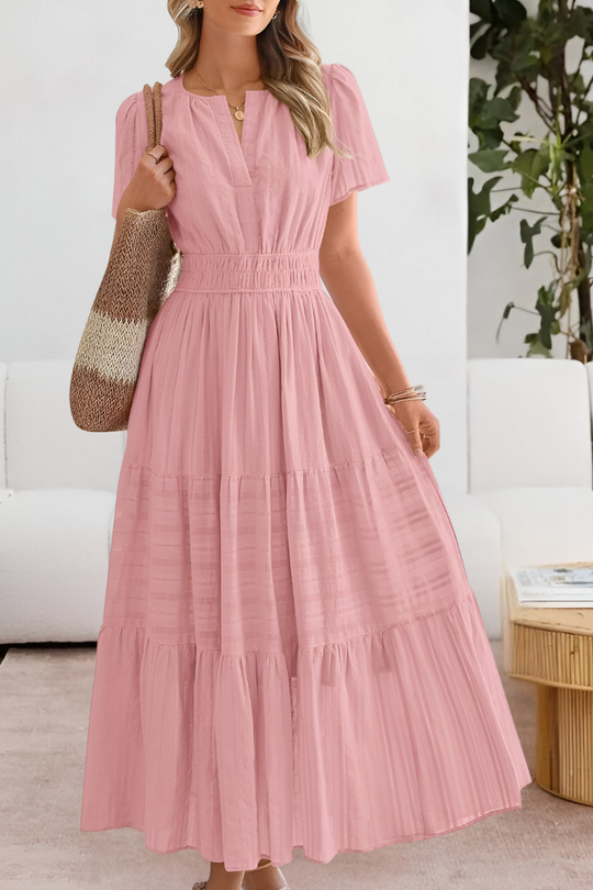 FREYA – ZONNIGE CHARME MAXI-JURK MET LAGEN 6
