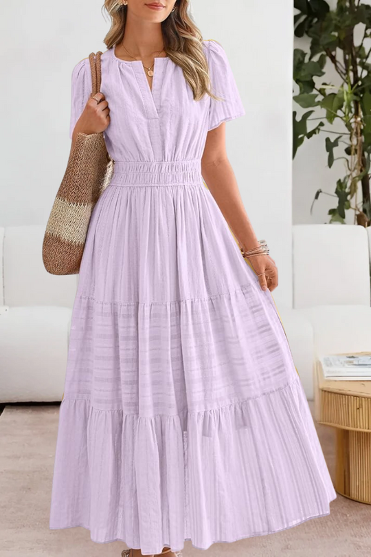 FREYA – ZONNIGE CHARME MAXI-JURK MET LAGEN 7