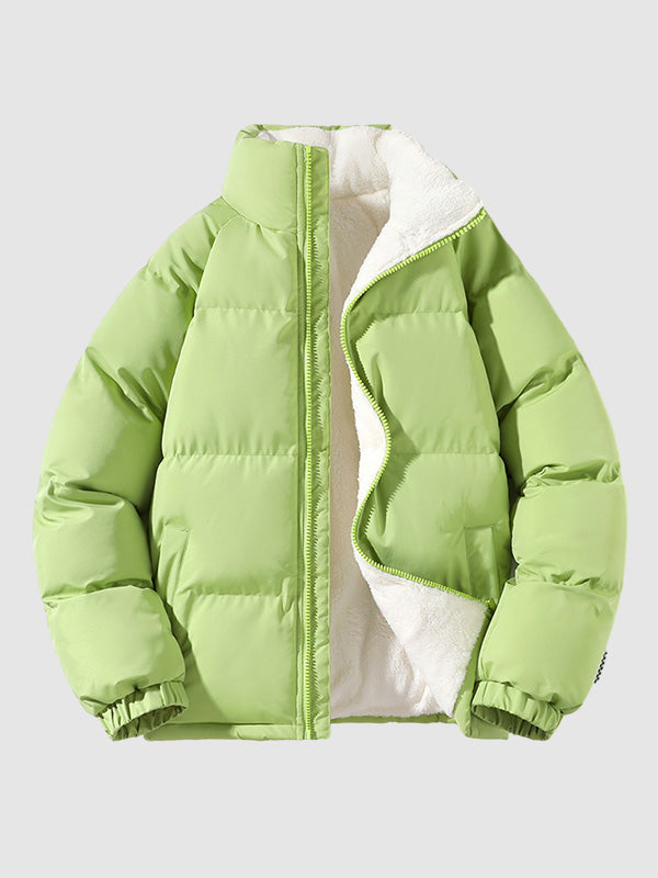 Fleece-Gevoerd Pufferjack | Warm | Lichtgewicht | Casual Winter Jas