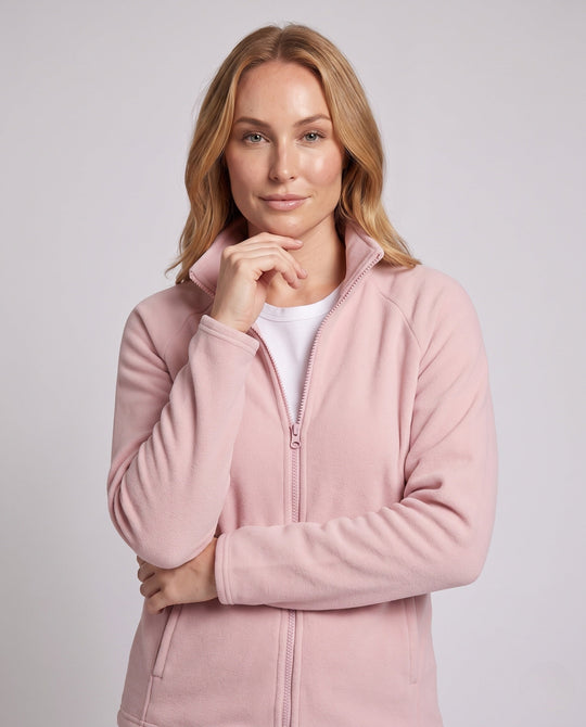 Fleecejacke Damen Warm Komfortabel Outdoorjacke 2