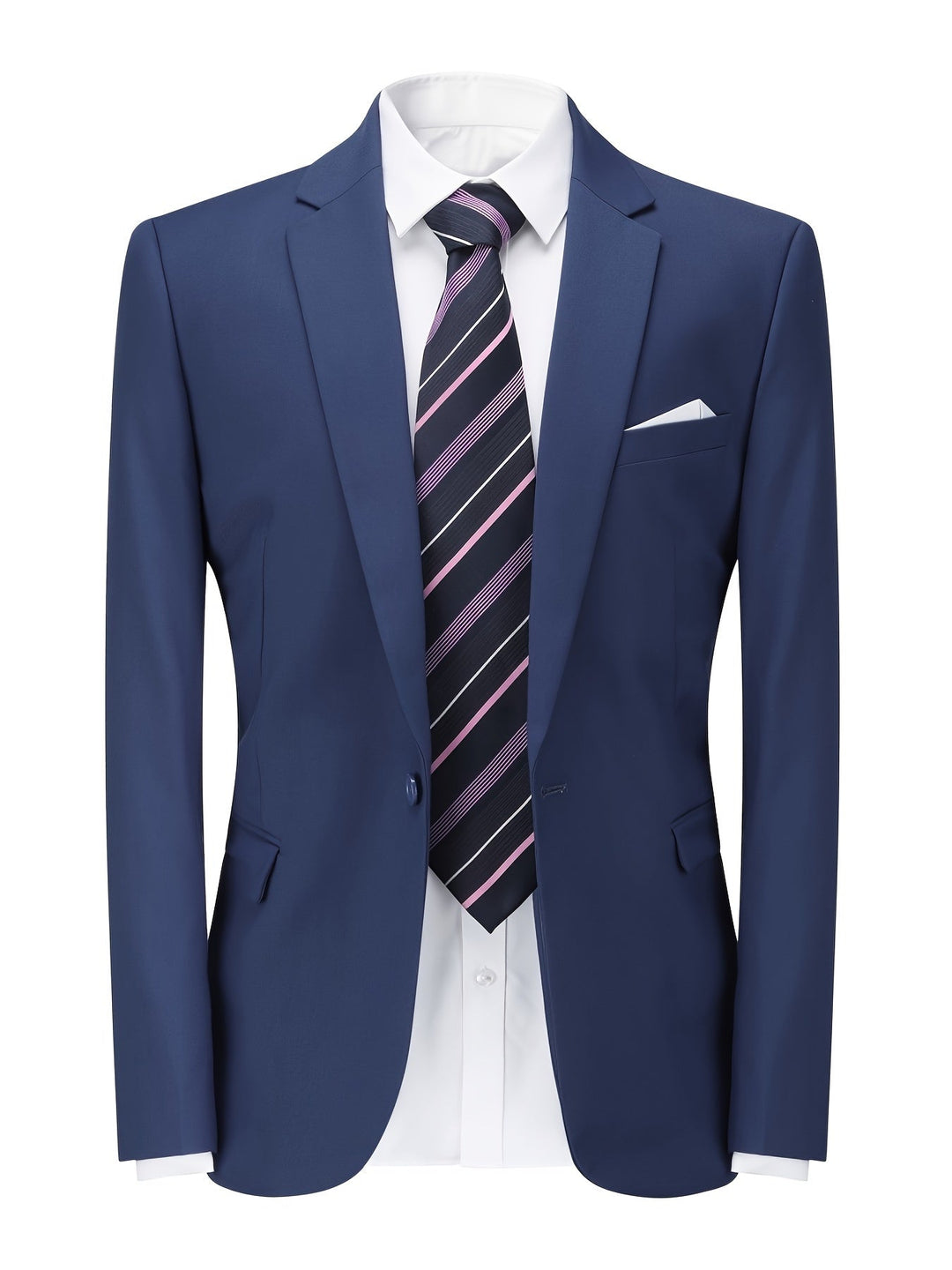 Floris | Klassischer Herrenblazer Unifarben für Formelle Anlässe 3