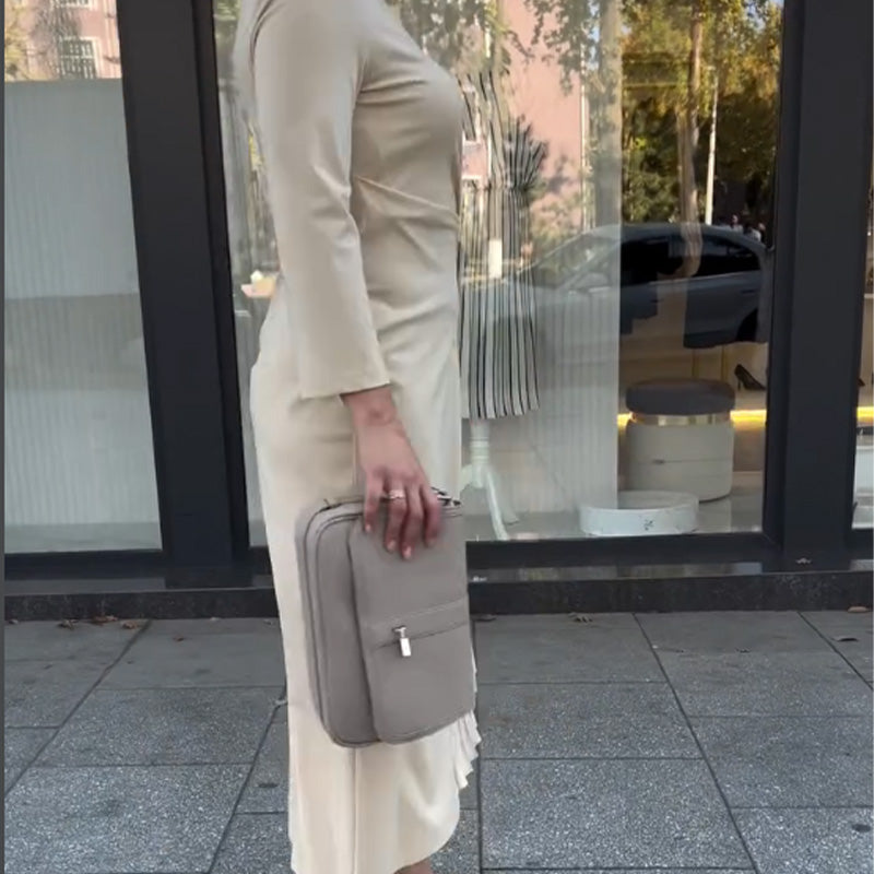 Formelles Maxikleid Damen mit Langen Ärmeln - Irene 3