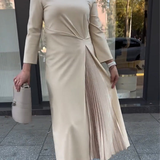 Formelles Maxikleid Damen mit Langen Ärmeln - Irene 5
