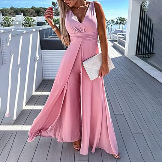 Gala jumpsuit met jeans voor dames 4