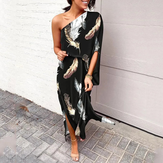 Geblümtes Maxi-Sommerkleid Damen - Camille 10