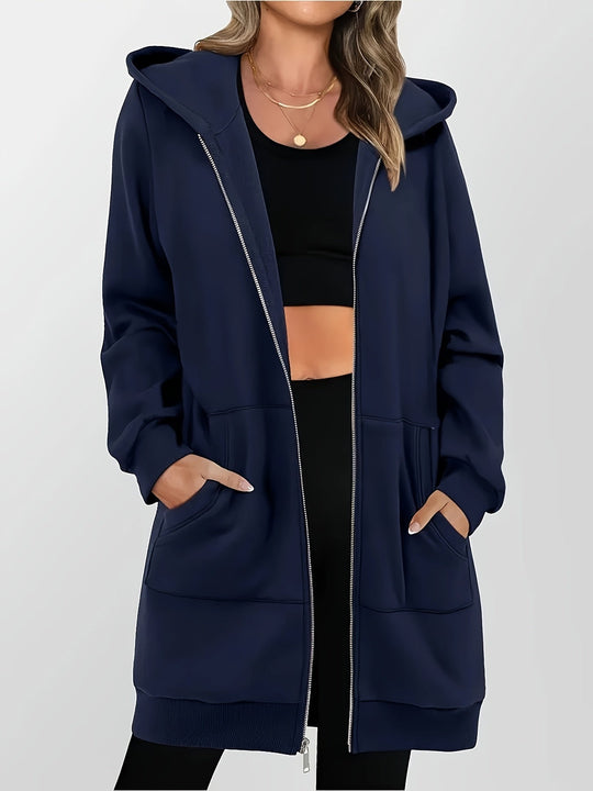 Gebreide Capuchoncardigan – Geometrisch & Lichtgewicht 1