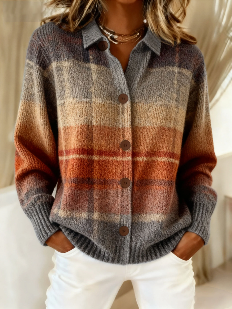 Geruit Vest Dames | Warm & Tijdloos 1