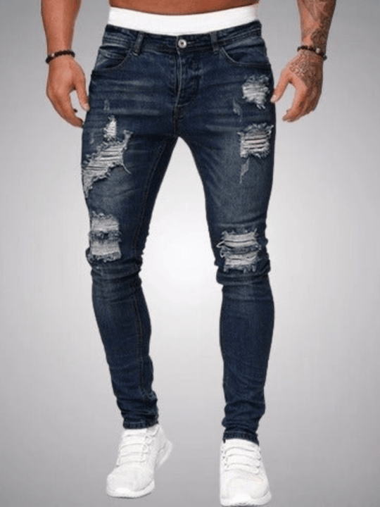Gescheurde jeans voor heren | Slim fit 3