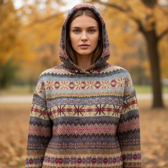 Gestreepte Dames Hoodie - Claudia 1