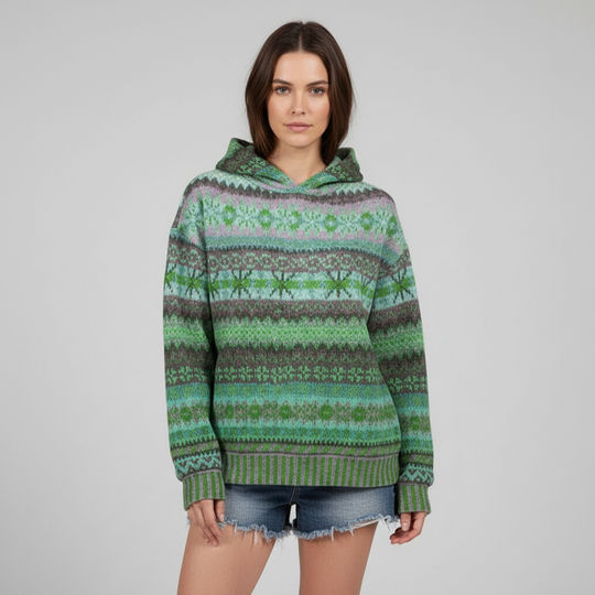 Gestreepte Dames Hoodie - Claudia 4
