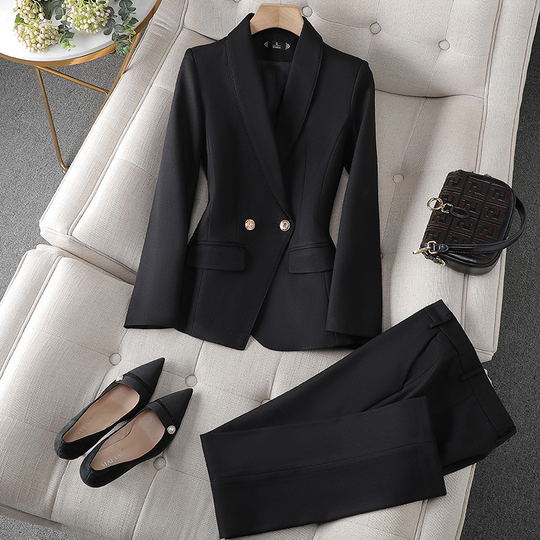 Getailleerde Blazer en Elegante Broek Dames | Tijdloze Luxe Uitstraling