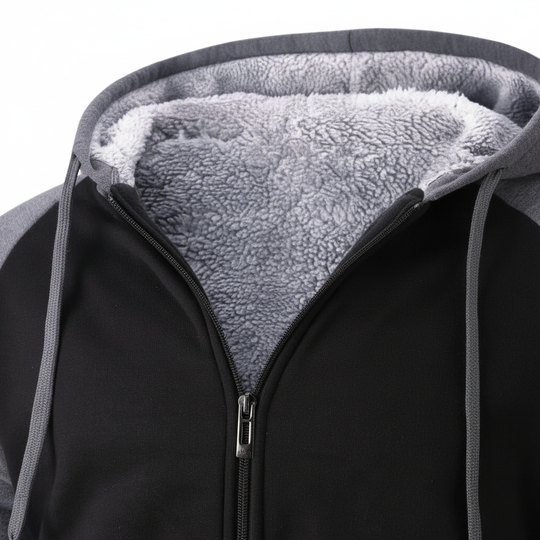 Gevoerd herenhoodie - Moritz 3