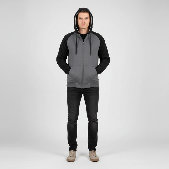 Gevoerd herenhoodie - Moritz 4