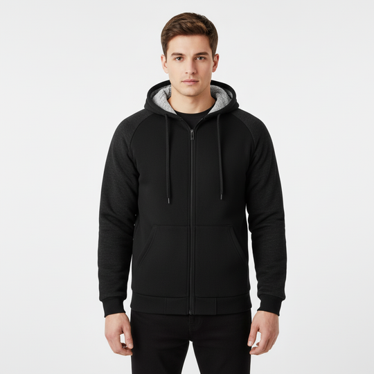 Gevoerd herenhoodie - Moritz 5