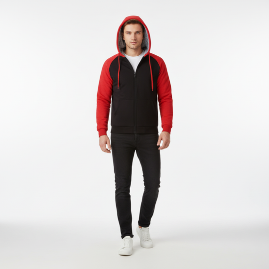 Gevoerd herenhoodie - Moritz 6