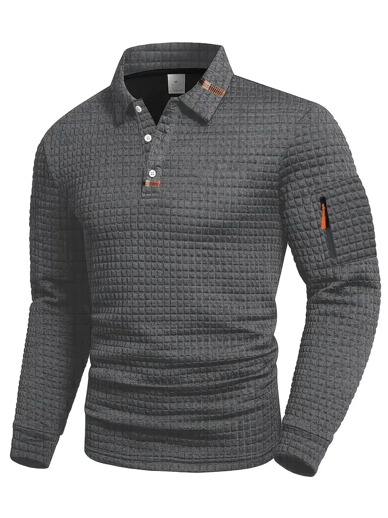 Gewatteerde Polo Heren | Gewatteerde Look & Verzorgde Polokraag