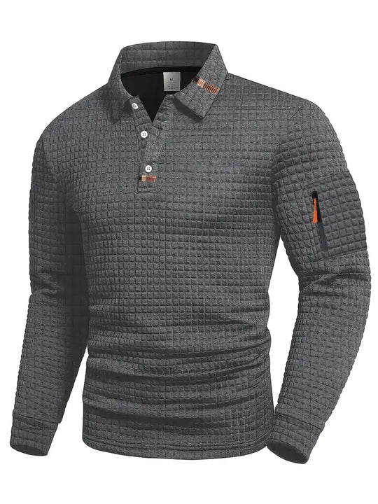 Gewatteerde Polo Heren | Gewatteerde Look & Verzorgde Polokraag