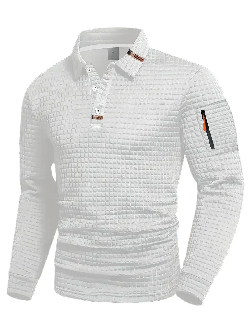 Gewatteerde Polo Heren | Gewatteerde Look & Verzorgde Polokraag