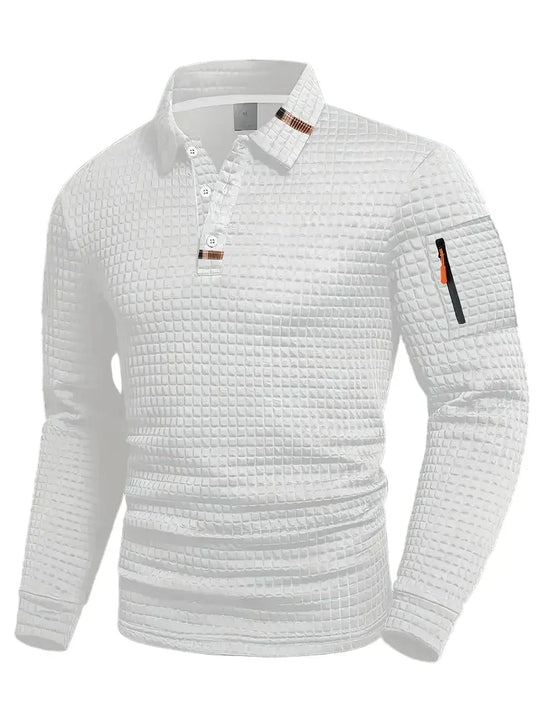 Gewatteerde Polo Heren | Gewatteerde Look & Verzorgde Polokraag