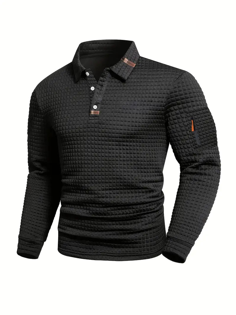 Gewatteerde Polo Heren | Gewatteerde Look & Verzorgde Polokraag