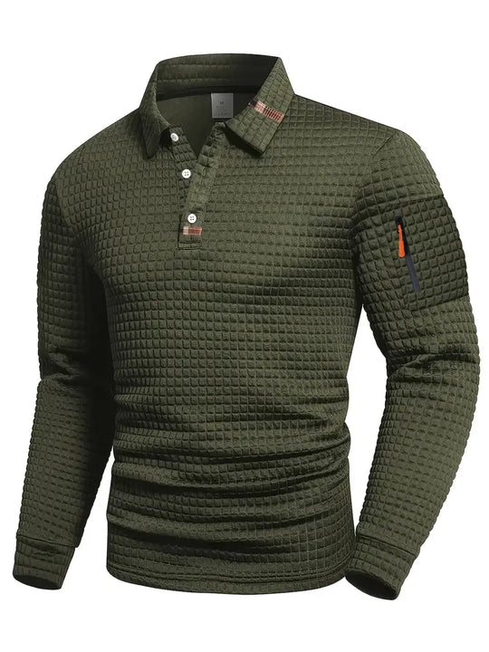 Gewatteerde Polo Heren | Gewatteerde Look & Verzorgde Polokraag