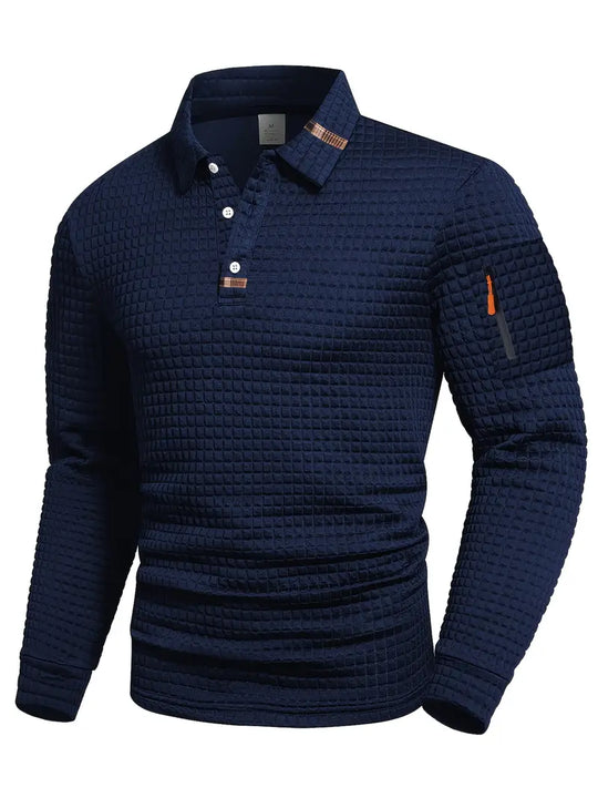 Gewatteerde Polo Heren | Gewatteerde Look & Verzorgde Polokraag