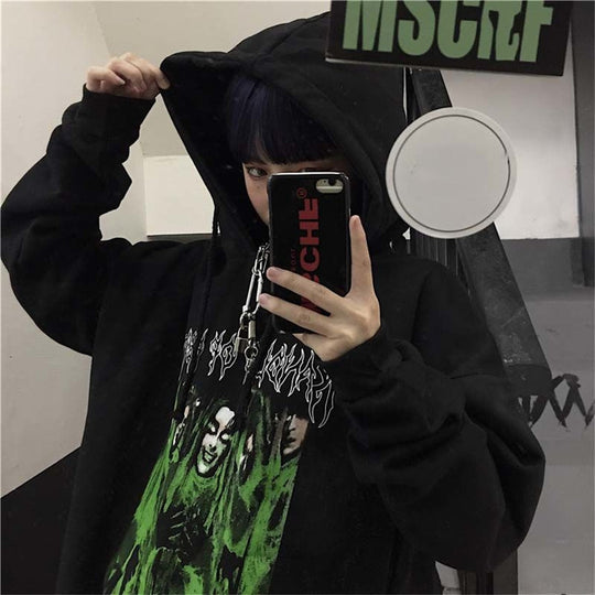 GraphicHoodie: Hoodie Voor Dames 8